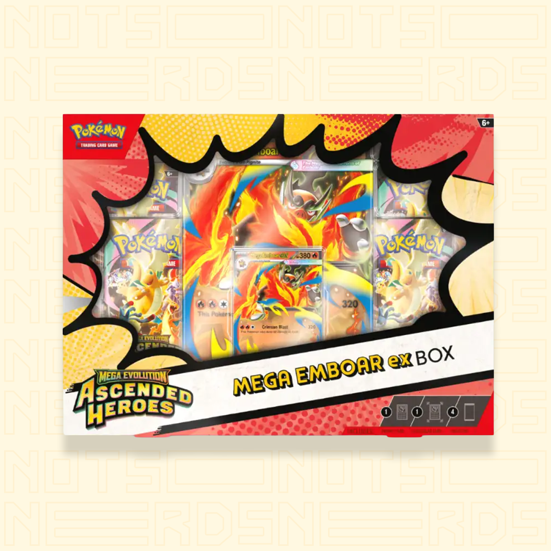 Ascended Heroes Emboar ex Box