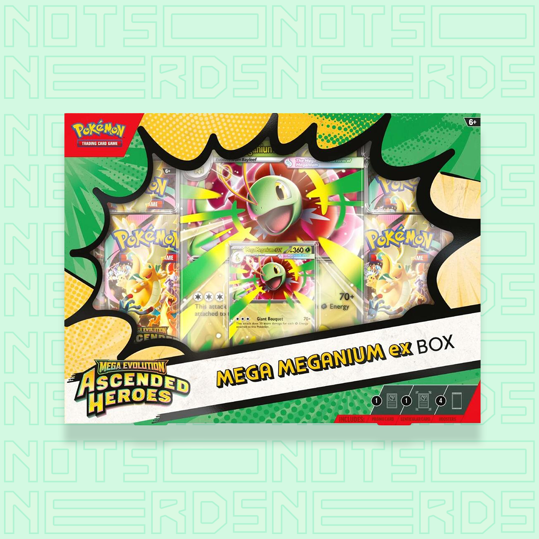 Ascended Heroes Meganium ex Box